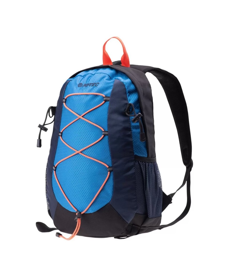 Lekki plecak sportowy HI-TEC PEK 18L trekkingowy BLUE ORANGE