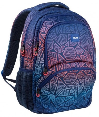 Plecak młodzieżowy MILAN FITT 21L duży szkolny niebieski