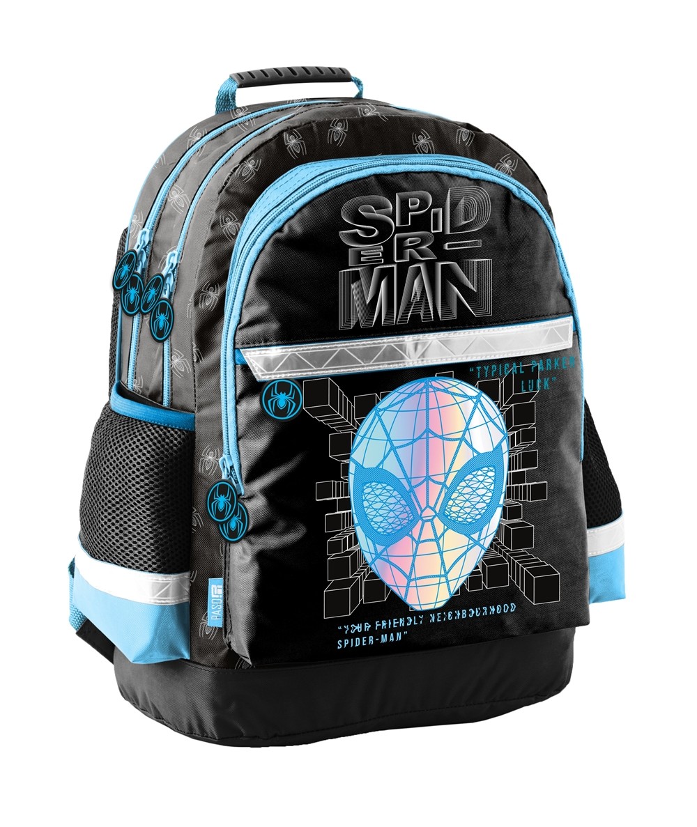 Plecak SPIDERMAN wczesnoszkolny PASO holo lekki dla chłopca