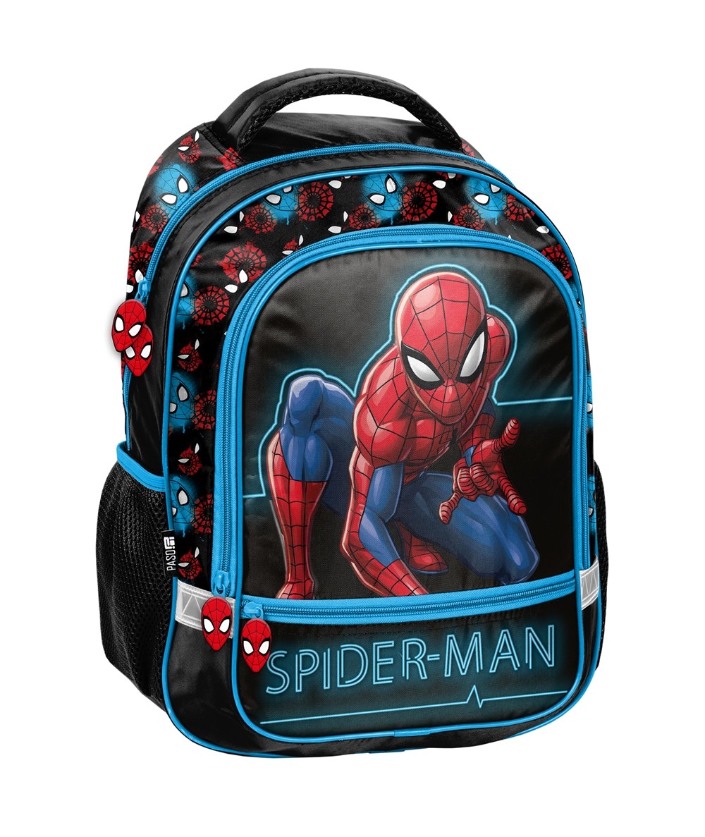 Plecak Spiderman szkolny PASO dla chłopca pierwszoklasisty
