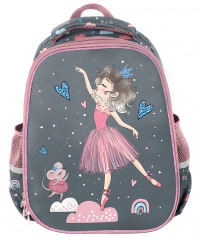 Tornister dla dziewczynki lekki plecak BALETNICA Ballet PASO Premium 760g Px2