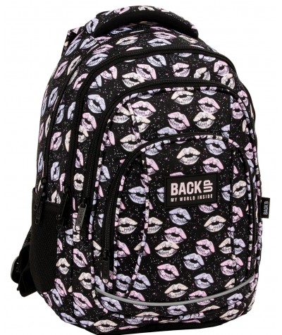 Plecak dla dziewczyny KISS USTA BackUP szkolny 26L A12