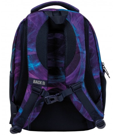 Plecak fioletowy iluzja szkolny MOOD BackUP młodzieżowy 26L O30
