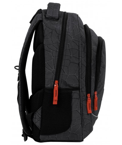 Plecak czarny młodzieżowy BackUP szkolny HI-TECH 26L X46