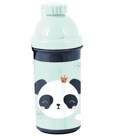 Bidon z pandą dla dzieci Paso 500ml BPA FREE dla dziewczynki