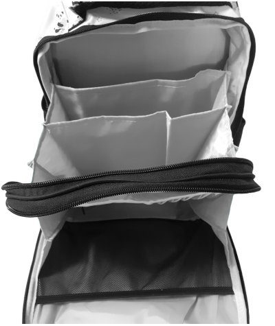 Tornister dla dziecka plecak PANDA lekki 760g PASO szkolny Premium