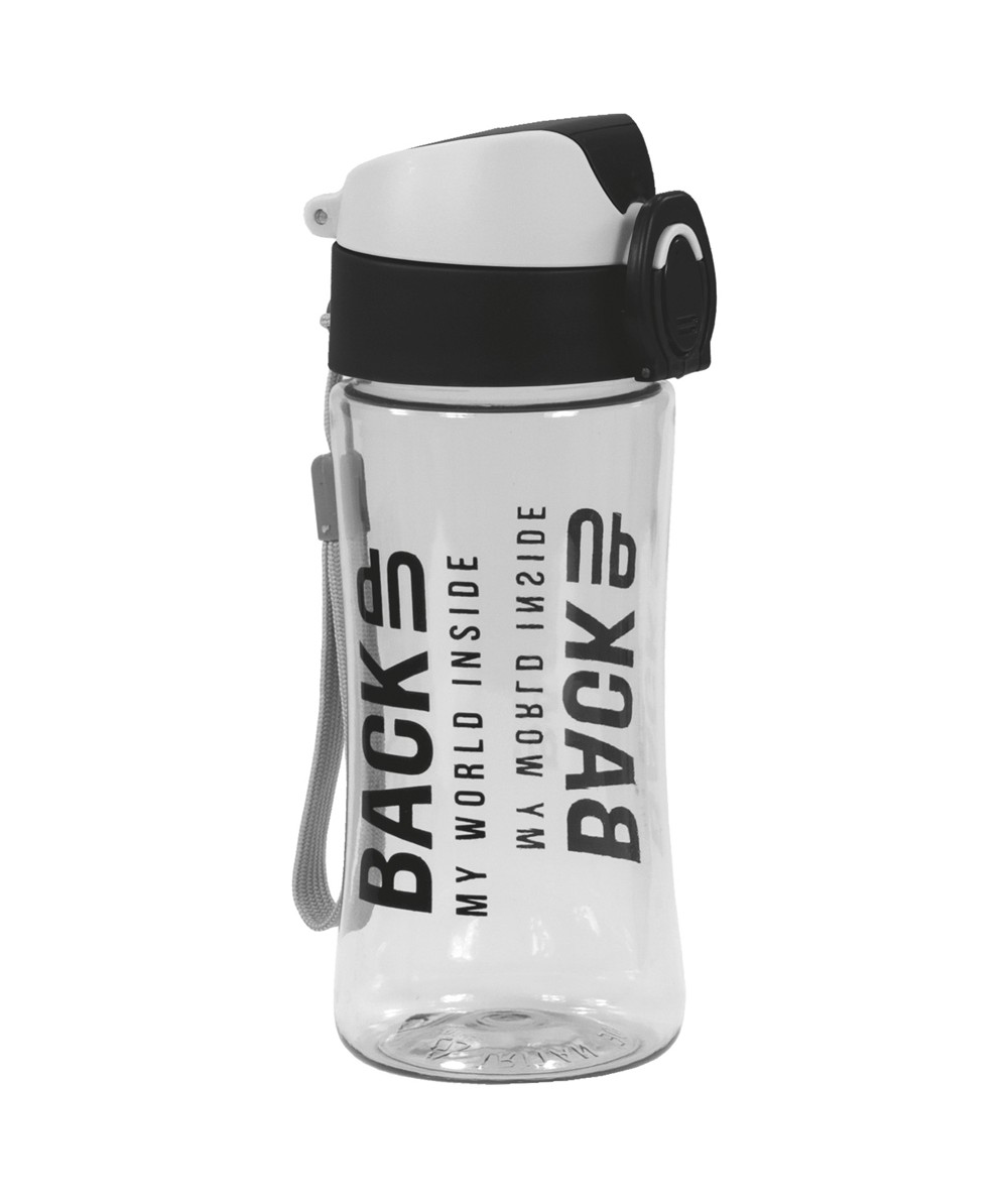 Bidon czarny szkolny Mini 400ml BPA free tritan BackUP A56