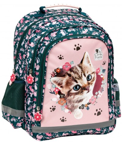 Plecak kotek DERFORM do szkoły dla dziewczynki Cleo& Frank 2023