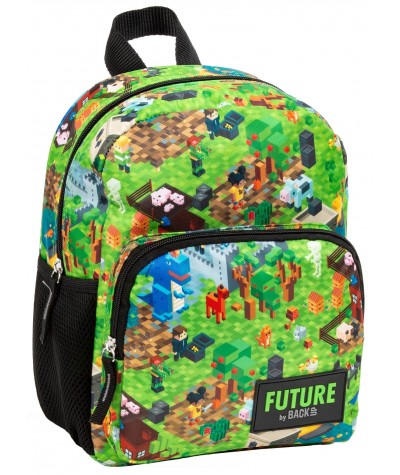 Plecak przedszkolny na wycieczkę GAME LEVEL dla fana Minecrafta DERFORM