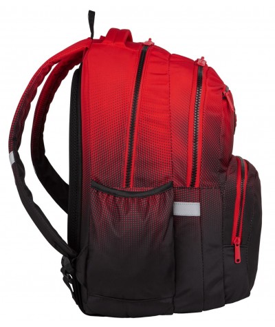 Plecak młodzieżowy czerwono czarny Coolpack