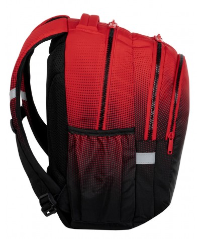 Czerwony plecak szkolny Coolpack ombre