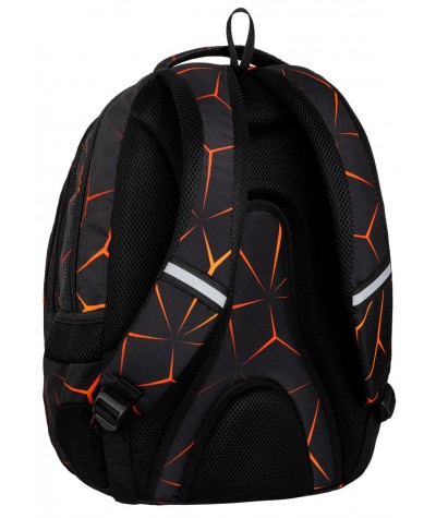 Plecak dla chłopaka młodzieżowy CoolPack LAVA czarny szkolny DRAFTER CP 28L