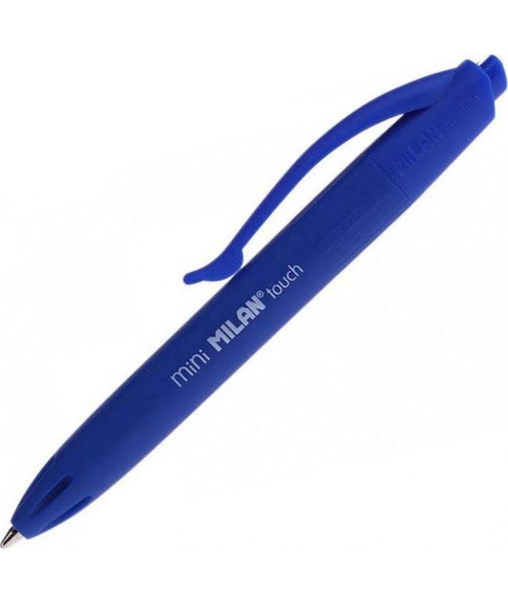 Długopis niebieski Milan MINI (10.5cm) z granatowym tuszem