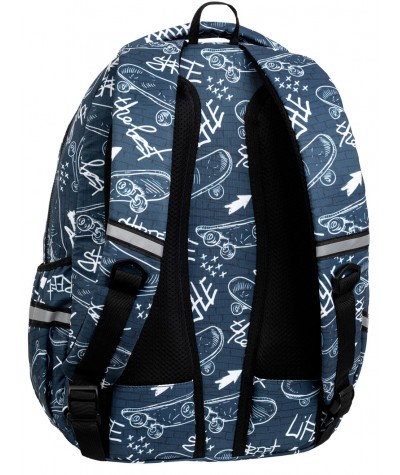 Plecak CoolPack szkolny STREET LIFE deskorolki dla chłopaka BASIC PLUS 24L