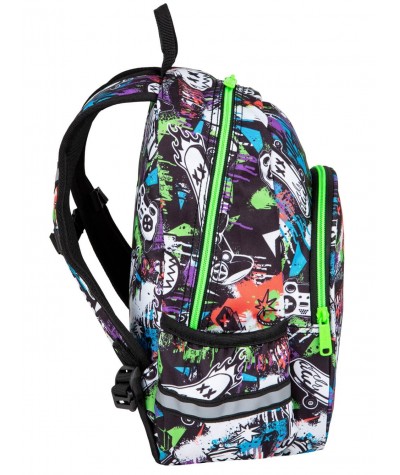 Kolorowy plecak na wycieczkę CoolPack dla chłopca PEEK A BOO TOBY 10L