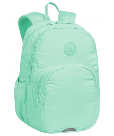 Miętowy plecak szkolny gładki CoolPack dla dziewczyny PASTEL POWDER MINT RIDER