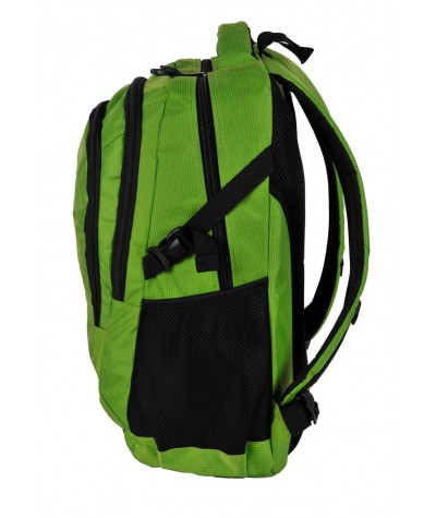 Plecak młodzieżowy sportowy Paso Active jasnozielony duży 30L