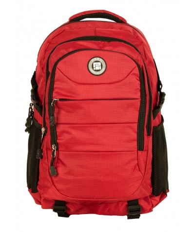 Plecak duży młodzieżowy Paso Active czerwony sportowy do szkoły średniej