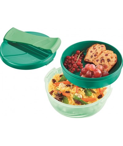 Pudełko lunchowe misa 1,4L MAPED Picnik Origins zielona śniadaniówka BPA FREE
