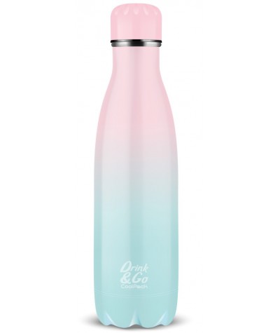 Butelka termiczna CoolPack 500ml róż i mięta GRADIENT STRAWBERRY metalowa