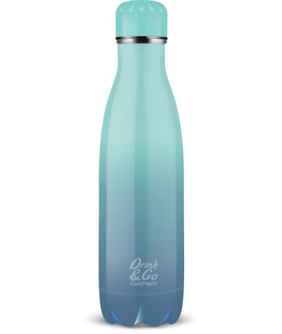 Butelka termiczna CoolPack 500ml turkusowa GRADIENT BLUE LAGOON termos metalowy