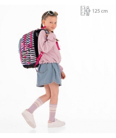 Plecak szkolny Topgal PIES BULDOG 22005 G dla dziewczynki