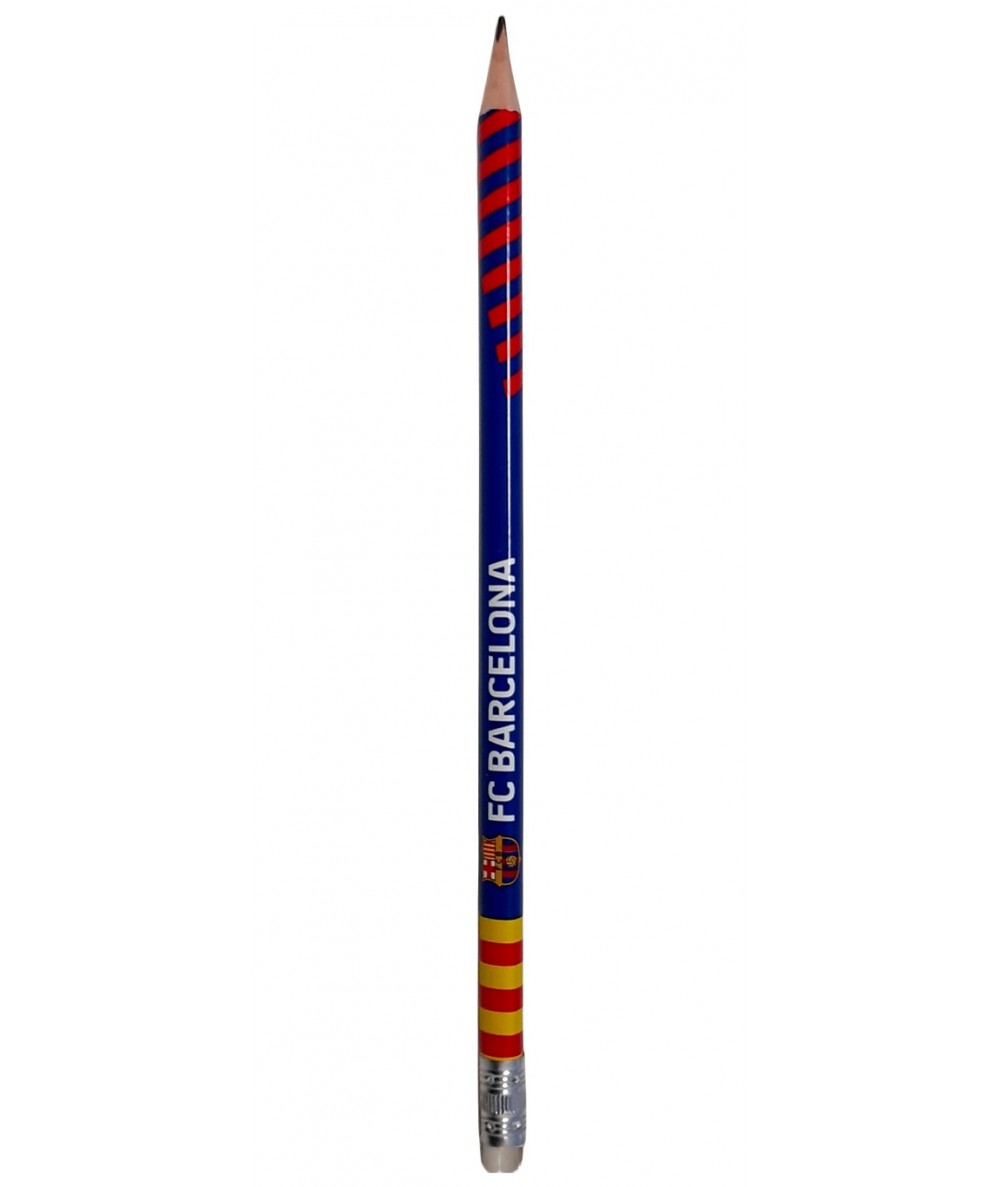 Ołówek FC BARCELONA trójkątny grafitowy HB z gumką ASTRA