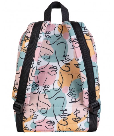Mały plecak pikowany puchowy CoolPack ART DECO damski modny