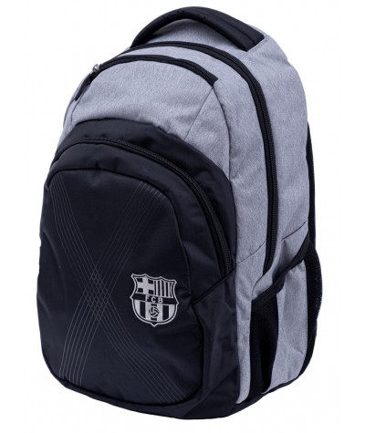 Plecak FC Barcelona młodzieżowy dla chłopaka czarny szary ASTRA