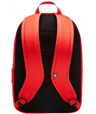 Plecak NIKE Heritage sportowy czerwony jasny do liceum DC4244 673