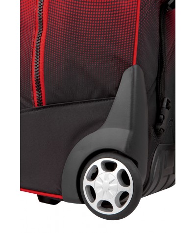 Plecak na kółkach walizka CoolPack 32L ombre czerwony GRADIENT CRANBERRY COMPACT CP