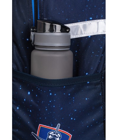 Plecak na kółkach CP COLORINO NASA JACK z naszywkami dla chłopca 24L CoolPack