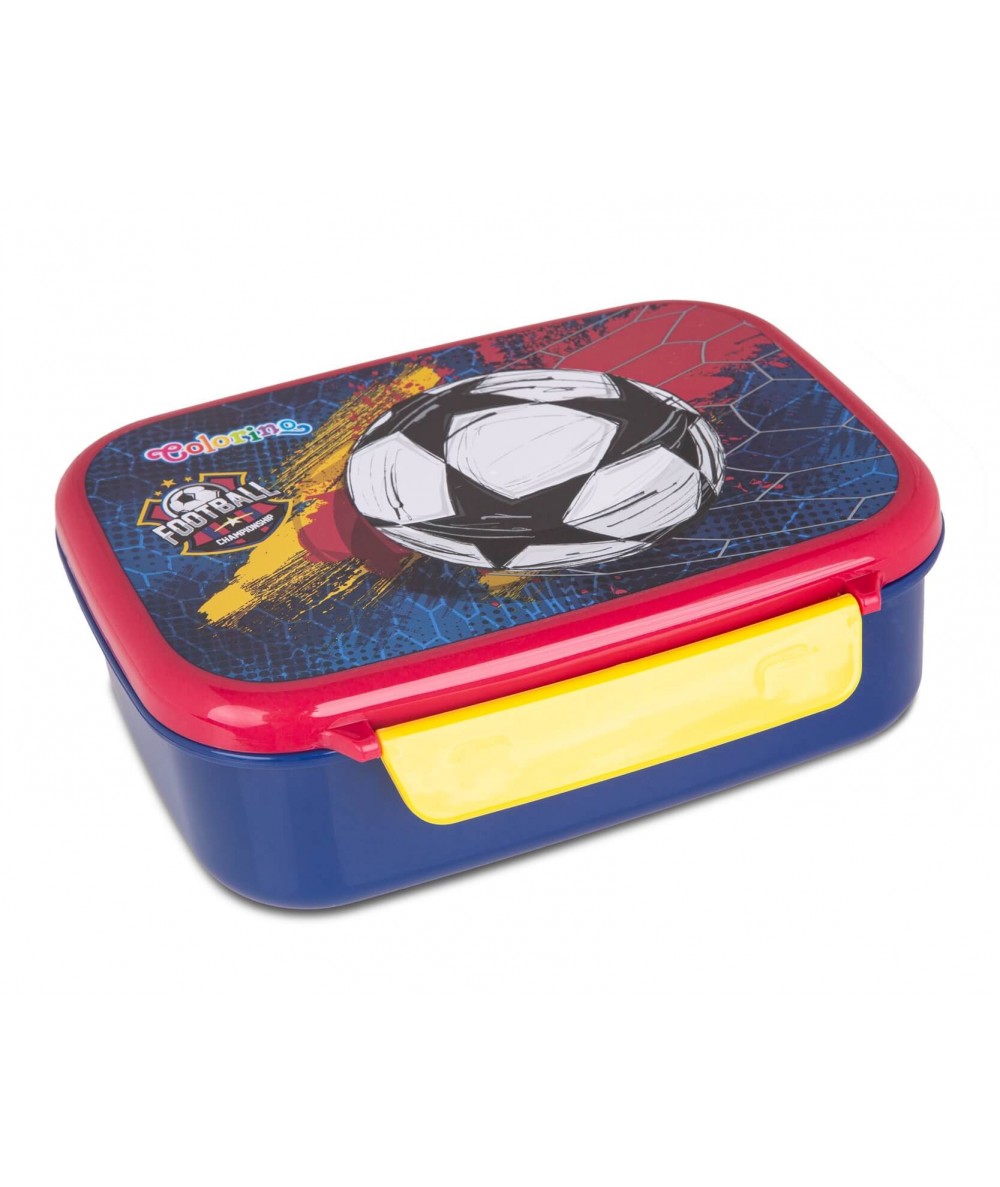 Śniadaniówka dla dziecka Colorino CP z piłką FOOTBALL FOODY BPA FREE CoolPack
