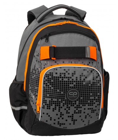 Plecak dla chłopaka CoolPack szkolny młodzieżowy czarny LOOP PIXEL 29L
