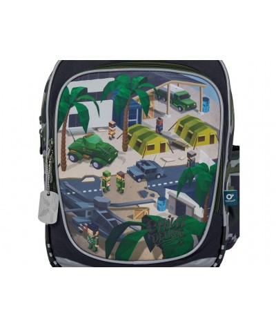 Plecak szkolny dla fana Minecrafta Topgal 21016 B klasy 1-3 moro