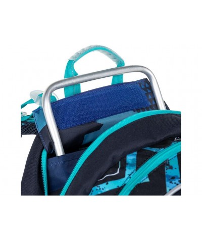 Plecak szkolny Topgal niebieskie graffiti dla chłopaka CODA 21020 B