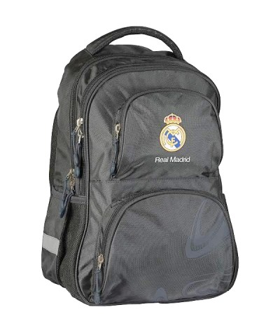Plecak Real Madryt szkolny młodzieżowy SZARY ASTRA RM-15