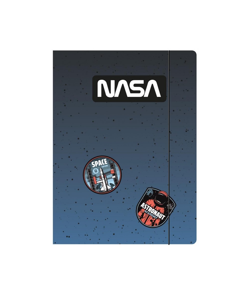 Teczka z gumką A4 ST.RIGHT SPACE NASA do szkoły 300g