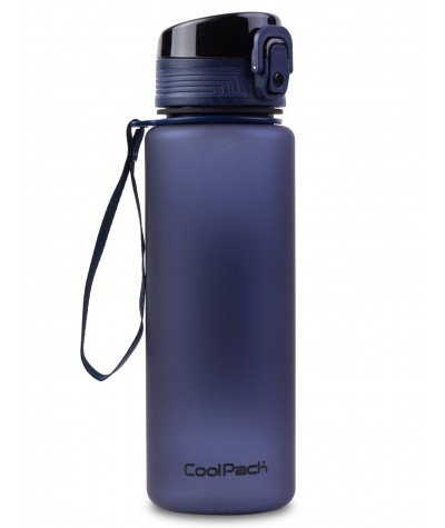 Bidon CoolPack Brisk 600ml GRANATOWY RPET BLUE dla chłopaka BPA free