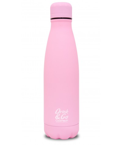 Butelka termiczna metalowa CoolPack 500ml różowy PASTEL POWDER PINK bidon