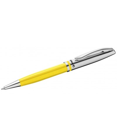 Długopis metalowy Pelikan Jazz żółty chrom biurowy