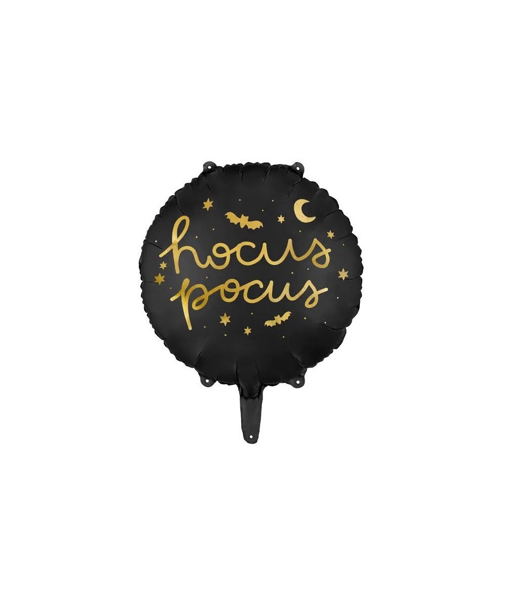 Balon foliowy HOCUS POCUS na Halloween 45cm (18cali) na hel Partdeco