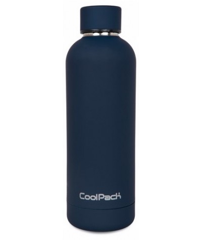 TERMOS 0,5L NAVY BLUE Granatowa metalowa butelka termiczna CoolPack 500ml