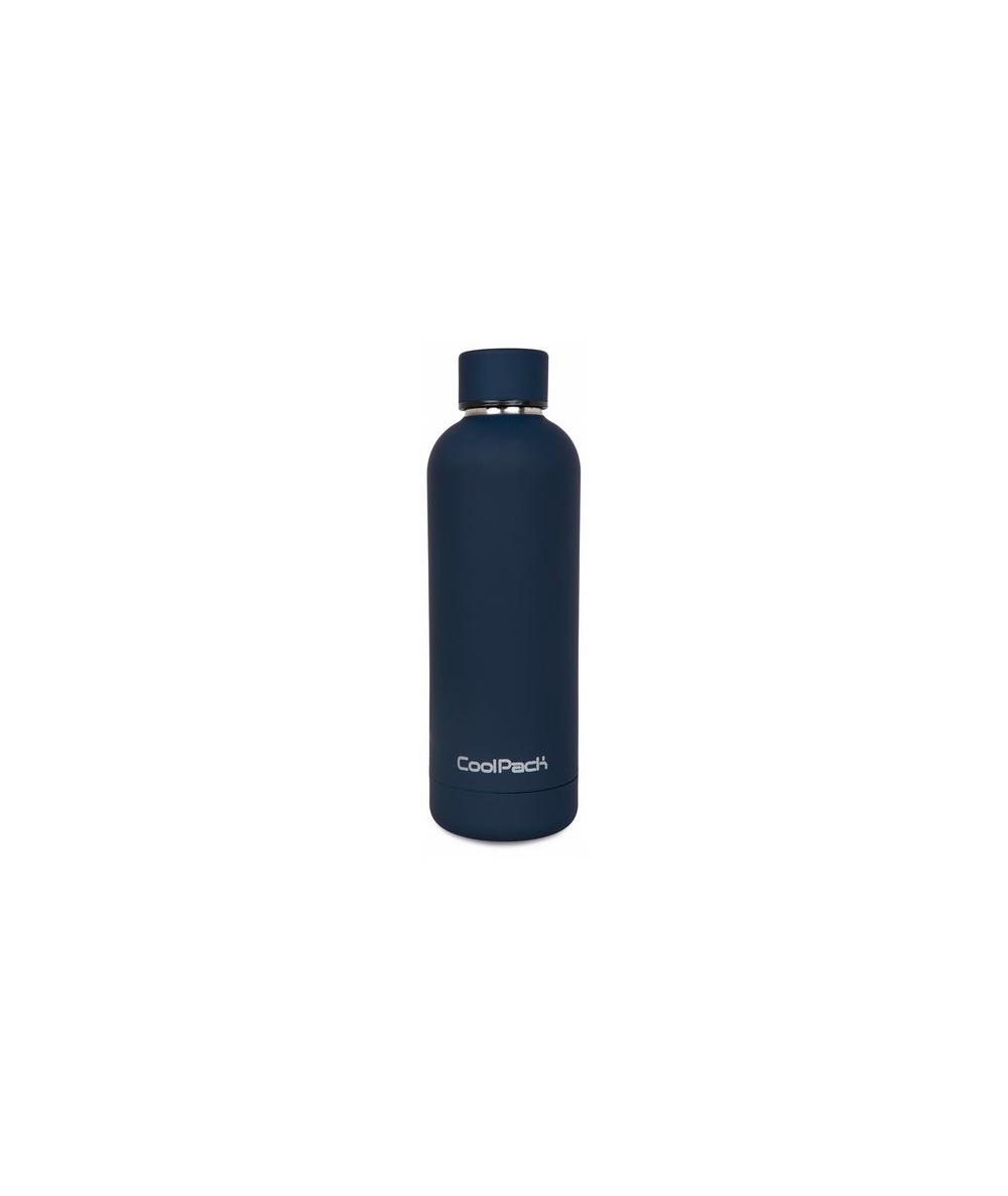 TERMOS 0,5L NAVY BLUE Granatowa metalowa butelka termiczna CoolPack 500ml