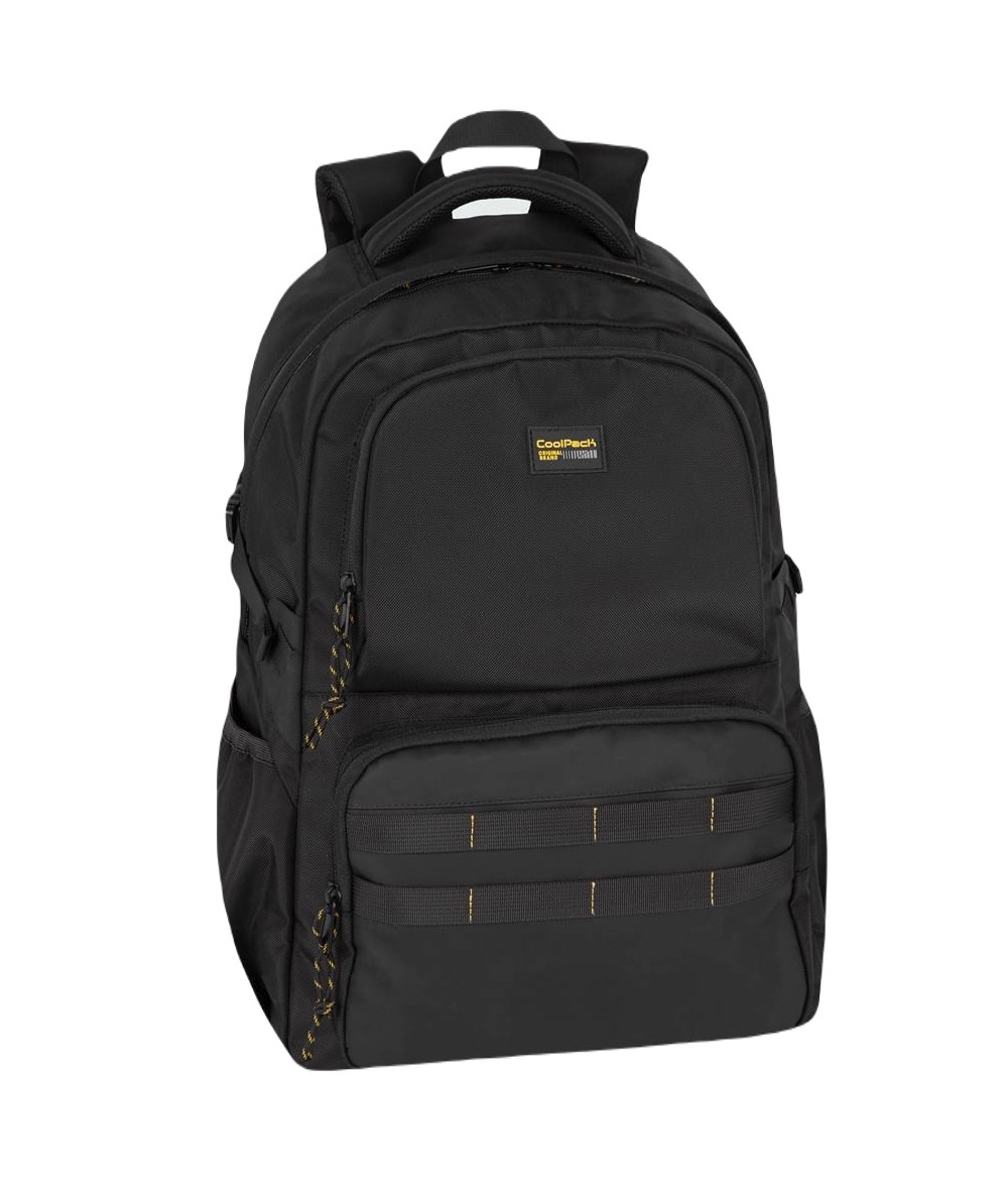 Plecak czarny Coolpack BLOUND sportowy męski na laptop duży 48cm