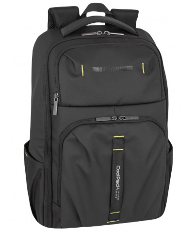 Plecak czarny biznesowy Coolpack RAMB męski na laptop