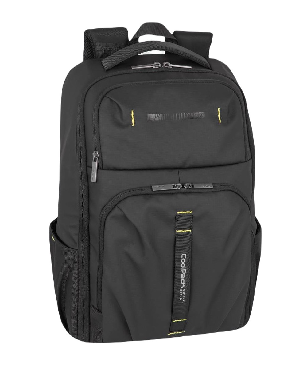 Plecak czarny biznesowy Coolpack RAMB męski na laptop
