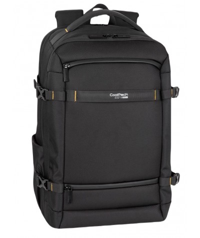 Plecak czarny męski walizka Coolpack RAMB na laptop biznesowy podróżny