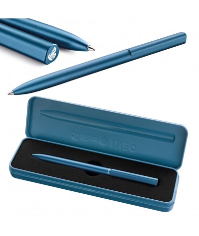 Długopis ekskluzywny PELIKAN INEO Ocean Blue metalowy w etui prezent