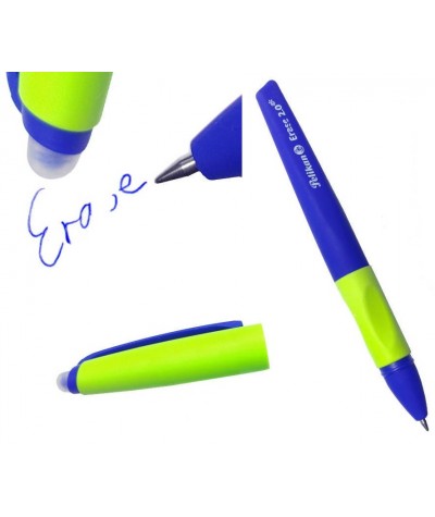 Długopis ścieralny PELIKAN Erase 2.0 niebieski profilowany chwyt